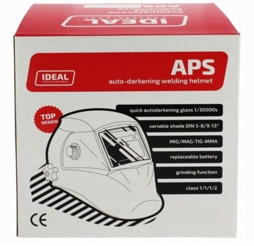 Przyłbica automatyczna maska APS-510G 100x53 mm APS 510G 510