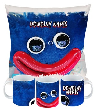 ZESTAW KUBEK PODUSZKA HUGGY WUGGY POPPY PLAYTIME 7