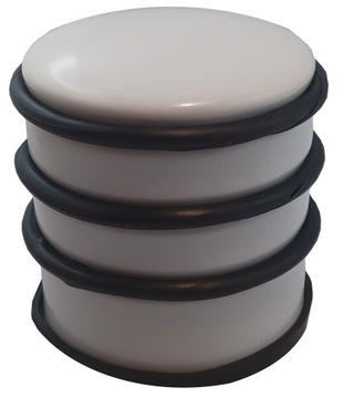 ODBOJNIK ODBÓJ DRZWI STOPER STOJĄCY BIAŁY WYSOKI