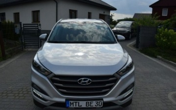 Hyundai Tucson III SUV 1.7 CRDI 115KM 2017 Hyundai Tucson 1.7CRDI 124 TYS KM Oryginal Lakier Navi Kamera Sprowadzony, zdjęcie 3