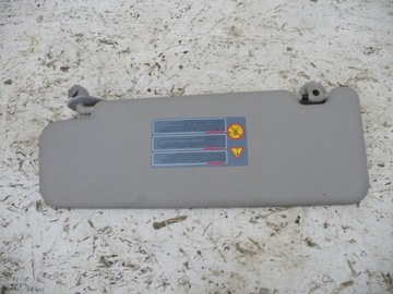 DUCIA DUSTER I SŁONECZNIK DASZEK KLAPKA SŁONECZNIK PRAWA KLIPS