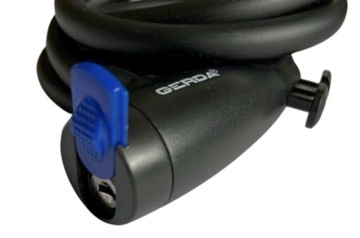 Велосипедный ЗАМОК, БЛОКАДА, велосипедная безопасность, гибкий кабель GERDA