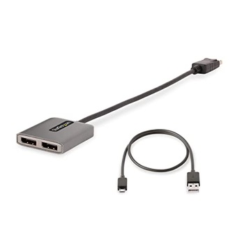 Кабель-переходник StarTech MST14DP122DP 0,3 м DisplayPort 2 x DVI Серый