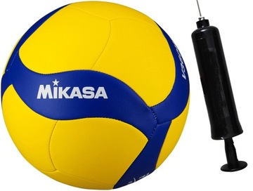 PIŁKA SIATKOWA DO SIATKÓWKI ATEST FIVB MARKOWA MIKASA r. 5 V360W + POMPKA