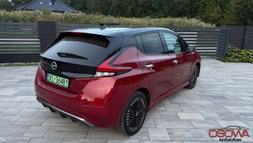 Nissan Leaf II Hatchback Facelifting 59kWh 217KM 2022 Nissan Leaf Bateria 62kwh full opcja wersja Tekna zasieg 400 km okazja gw, zdjęcie 8