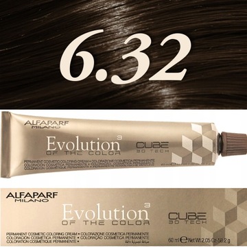 Alfaparf Evolution of Cube Farba do włosów 6.32