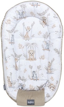 Kokon niemowlęcy 100x60 cm jungle baby