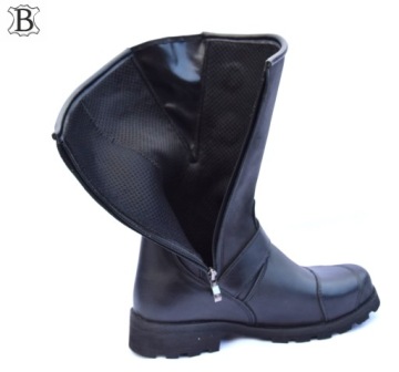 КОЖАНЫЕ БОТИНКИ HARLEY CHOPER RACEBOOTS ПОЛЬСКИЕ KLZ