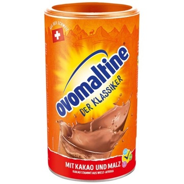 Ovomaltine Szwajcarskie Kakao Energetyczne w puszce 500 g