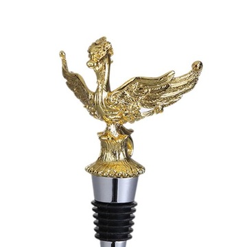 Бутылка для вина Animal с завинчивающейся крышкой, многоразовая пробка, герметичная крышка Dragon, золото