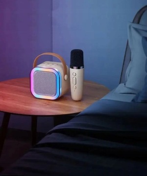 НАБОР ДЛЯ ДЕТЕЙ С МИКРОФОНОМ И ДИНАМИКОМ BLUETOOTH КАРАОКЕ