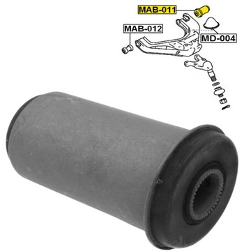 TULEJA WAHACZA PRZEDNIEGO NISSAN TERRACAN 2001-2006
