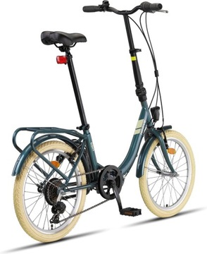 СКЛАДНОЙ ВЕЛОСИПЕД PACTO EIGHT PATROL, ЗЕЛЕНЫЙ