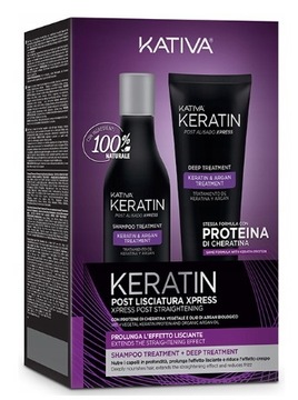 KATIVA KERATIN Xpress KERATYNOWE PROSTOWANIE 450ml