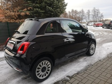 Fiat 500 II Seria 4 1.2 69KM 2018 Fiat 500 1.25 16v 70KM Klima Alu 16 Ledy Tempomat, zdjęcie 4