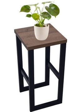 ПОДСТАВКА ДЛЯ ЦВЕТОВ LOFT ЧЕРНАЯ РАЗЛИЧНЫЕ ВИДЫ ПОЛОК ВЫСОТА 63 СМ