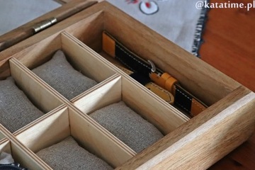 ДЕРЕВЯННАЯ КОРОБКА НА 10 ЧАСОВ РУЧНОЙ РАБОТЫ