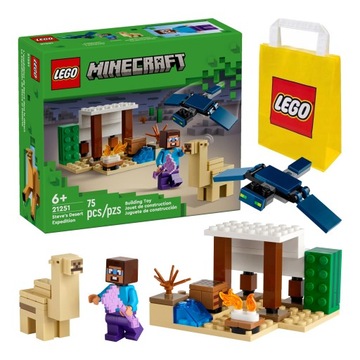 LEGO Minecraft - Pustynna wyprawa Steve'a (21251)