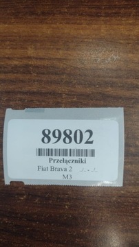 FIAT BRAVA II RÁMEČEK AUTORÁDIO STŘEDNÍ  PŘEPÍNAČE 7354428110