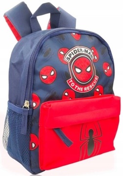 Spiderman Plecak przedszkolny jednokomorowy chłopcy, dziewczynki