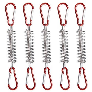 ШПИЛЬКИ ТАНТОВОГО ВЕРЕВА НАТЯЖИТЕЛЬ ВЕТРОВОЙ ЛИНИИ ПРУЖИНА РЕГУЛИРОВКИ НАТЯЖЕНИЯ ПРЯЖКА ВЕТРОЗАЩИТНАЯ ПРУЖИНА