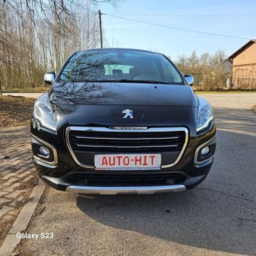 Peugeot 3008 I Crossover 1.6 THP 156KM 2015 Peugeot 3008 Aluminiowe Felgi Czujniki Parkowania Nawigacja Panorama Gwara, zdjęcie 4