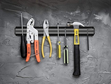 ДЛИННАЯ МАГНИТНАЯ ПОЛОСКА ДЛЯ НОЖЕЙ, ИНСТРУМЕНТОВ, ДЕРЖАТЕЛЬ НОЖА, МАГНИТ 48 СМ