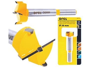 FREZ DO DREWNA 26 mm POD ZAWIAS PUSZKOWY DO PUSZEK