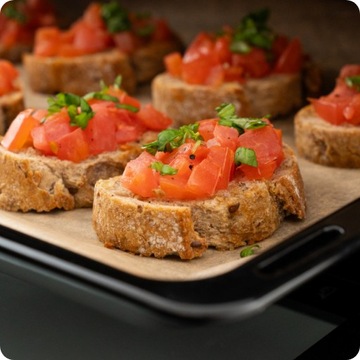 Piekarnik Minipiekarnik elektryczny Kernau KSFO 541 M B 45L Termoobieg