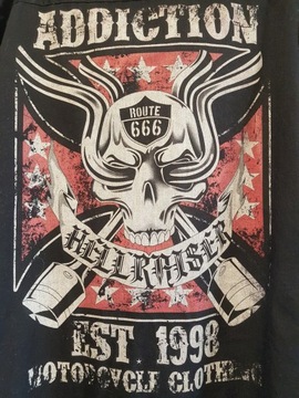 ADDICTION HELLRAISER koszula guziki motocyklowa XL