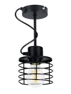 LAMPA WISZĄCA sufitowa ŻYRANDOL PLAFON loft drut