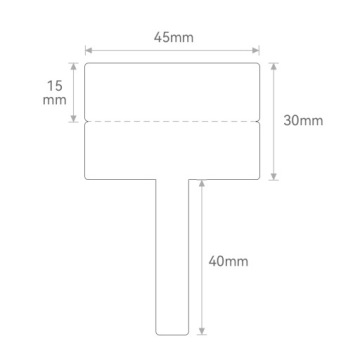 NIIMBOT Labels M2 WHITE принтер наклейки для кабелей 25x38+40mm 90x