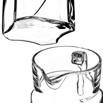 DZBANEK SZKLANY DO NAPOJÓW WODY SOKU 1,7L POJEMNY