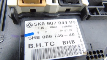 PANEL KLIMATIZACE VENTILACE VW SCIROCCO 5K0907044BS