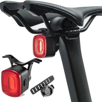 Передний и задний светодиодный велосипедный фонарь для USB-C EB833