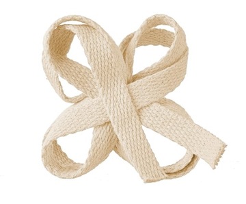KNOT DO LAMP NAFTOWYCH POCHODNI PŁASKI 12MM 1M