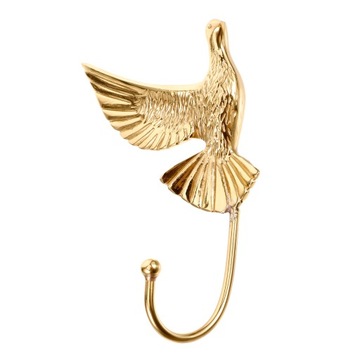 DEKORACYJNE HACZYKI NA PŁASZCZE MOSIĘŻNE