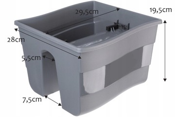 ЦВЕТОЧНЫЙ ГОРШОК КОРОБКА БАЛКОН БАЛЛЮСТРАД ЦВЕТОЧНЫЙ ГОРШОК