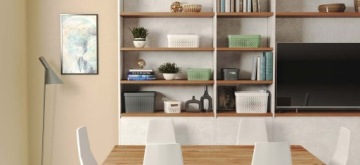 КОРЗИНА CURVER INFINITY АЖУРНАЯ СЕРАЯ КРЫШКА 11Л