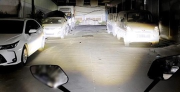 Мотоциклетный скутер LED BA20D RADIATOR LENS 12V, подарок папе