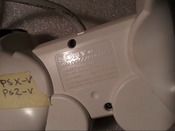 Оригинальный коллекционный белый коврик для PlayStation 2 PS2 - белоснежный