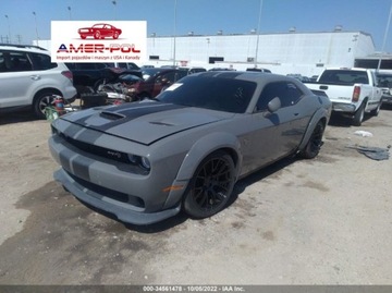 Dodge Challenger III 2018 Dodge Challenger SRT, 2018, 6.2L, po kradziezy 6.2 Benzyna 707KM