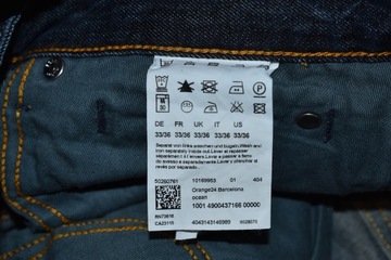 Hugo Boss Orange Regular Fit Spodnie Jeans 33/36