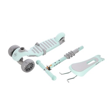 ДЕТСКИЙ САМОКАТ С СЕДЛОМ И ОСВЕЩАЮЩИМИ КОЛЕСАМИ