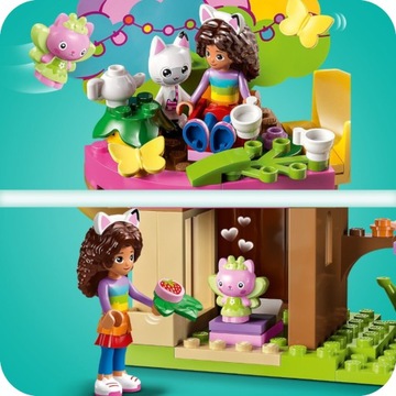 LEGO GABI'S FAIRY CAT HOUSE (10787) БЛОКИ ДЛЯ ВЕЧЕРИНКИ В Сказочном саду