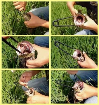 ROZWIERACZ PASZCZY WYHACZACZ KOTWIC DRAPIEŻNIK SZCZUPAK SANDACZ SPINING 2w1