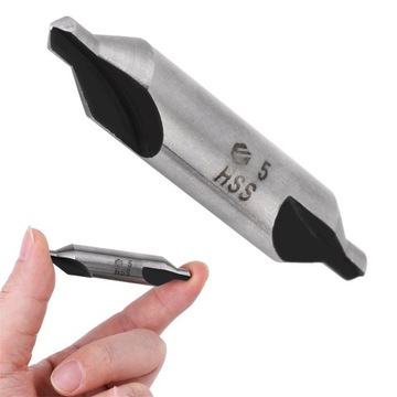 NAKIEŁEK NAKIEŁKI NAWIERTAK WIERTŁA CENTRUJĄCE HSS ZESTAW 6 SZTUK 1 - 5 mm
