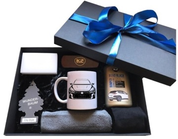 Prezent kubek dla kierowcy auta LEXUS - zestaw dla chłopaka - motomania box
