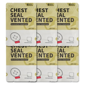 Rhino Rescue Chest Seal Medical Prevent Puncture Wounds Dressing