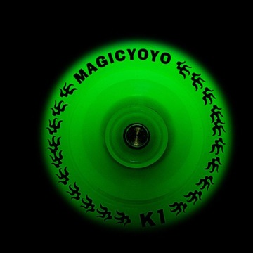 K1 Yoyo Ball Professional Kid K1-Флуоресцентный зеленый